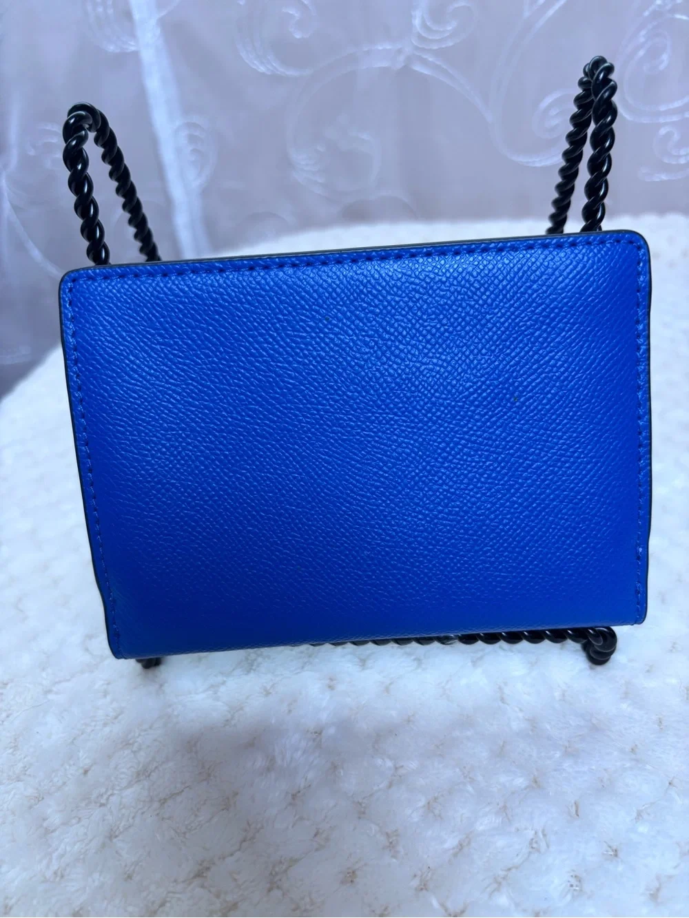 Michael Kors Jet Set Saffiano Bright Blue Bifold Wallet